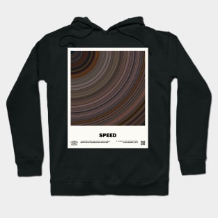 minimal_Speed Abstract Circular  Movie Hoodie